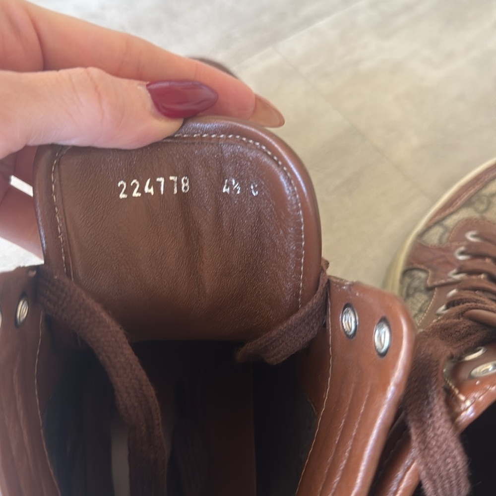 Men’s Gucci High Top Sneakers - Picture 10 of 11
